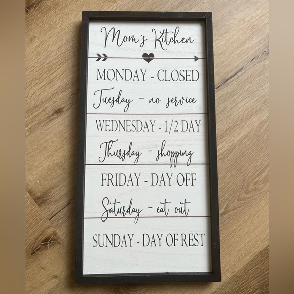 Other - Mom’s Kitchen Hanging Wall Home Decor